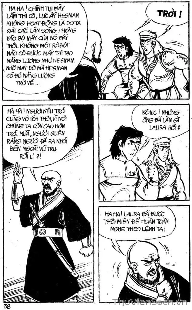 Truyện Tranh Dũng Sĩ Hesman trang 4