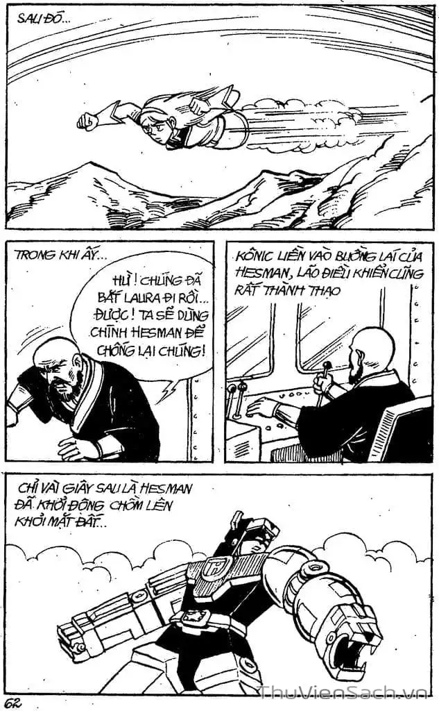 Truyện Tranh Dũng Sĩ Hesman trang 4