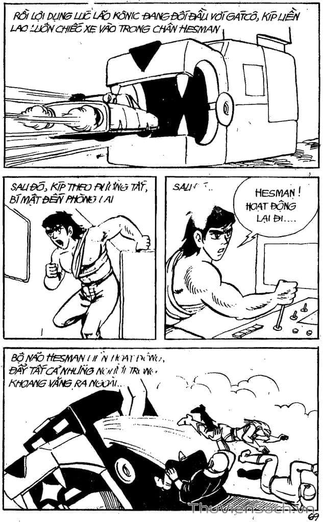 Truyện Tranh Dũng Sĩ Hesman trang 4