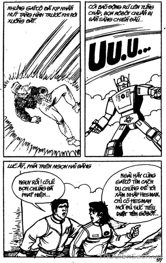 Truyện Tranh Dũng Sĩ Hesman trang 4