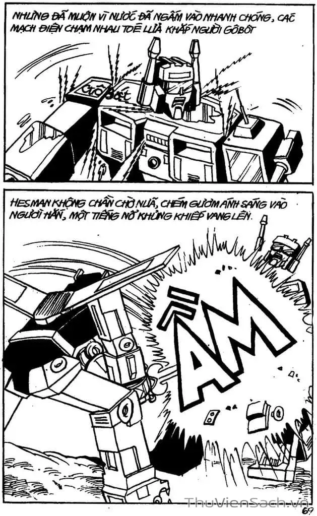 Truyện Tranh Dũng Sĩ Hesman trang 4