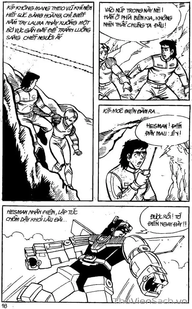 Truyện Tranh Dũng Sĩ Hesman trang 4
