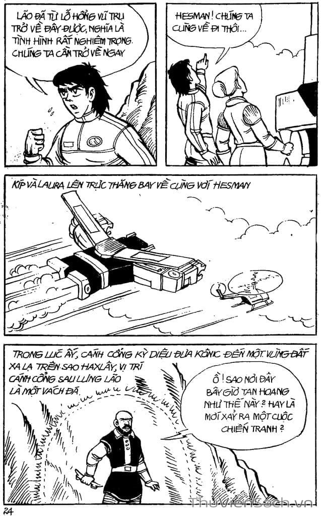 Truyện Tranh Dũng Sĩ Hesman trang 4