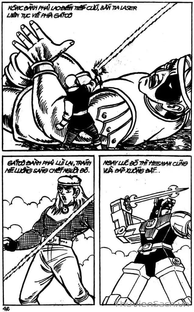 Truyện Tranh Dũng Sĩ Hesman trang 4