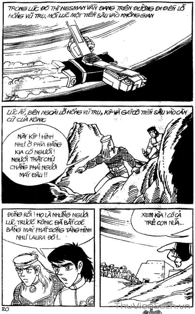 Truyện Tranh Dũng Sĩ Hesman trang 4