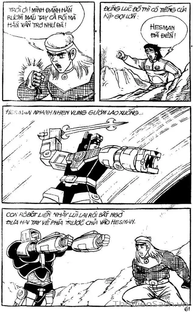 Truyện Tranh Dũng Sĩ Hesman trang 4