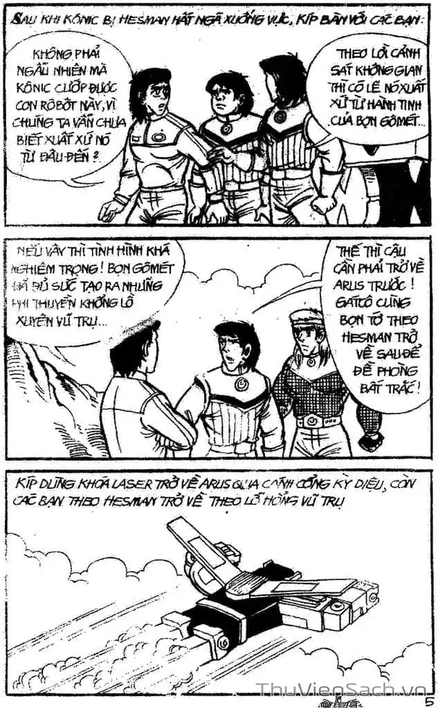 Truyện Tranh Dũng Sĩ Hesman trang 4