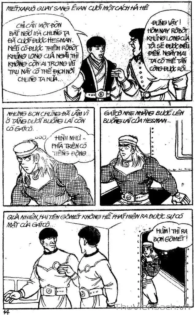 Truyện Tranh Dũng Sĩ Hesman trang 4