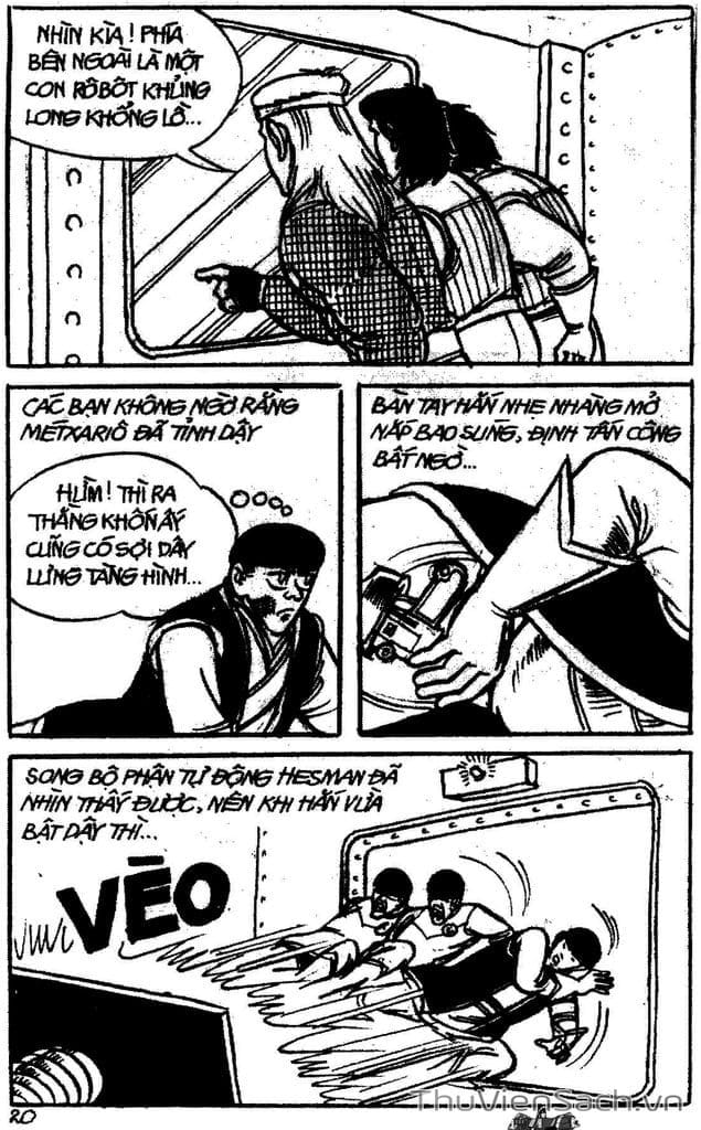 Truyện Tranh Dũng Sĩ Hesman trang 4