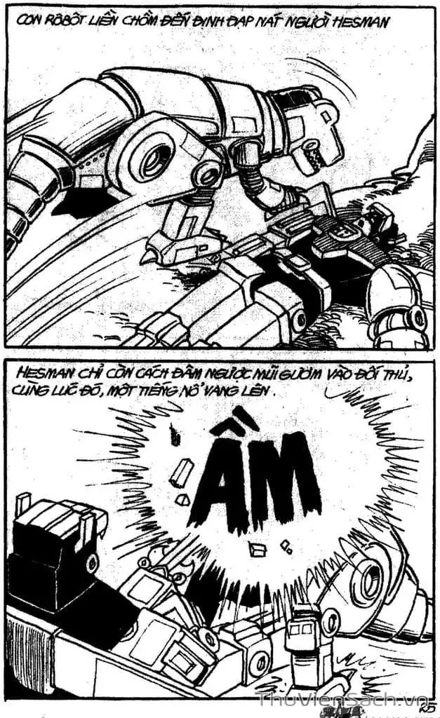 Truyện Tranh Dũng Sĩ Hesman trang 4