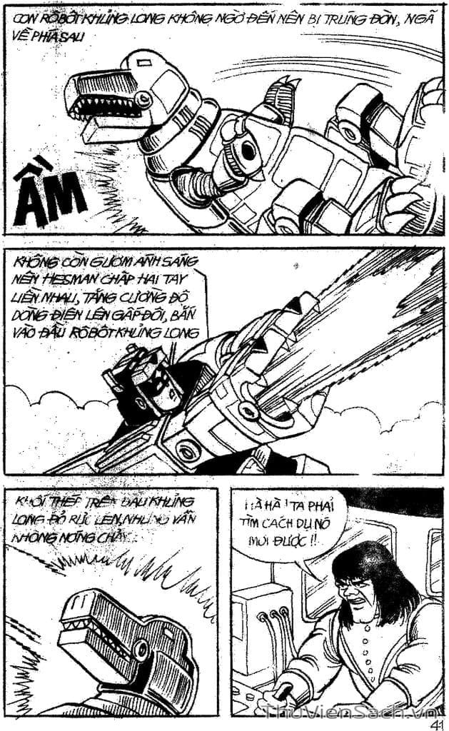Truyện Tranh Dũng Sĩ Hesman trang 4