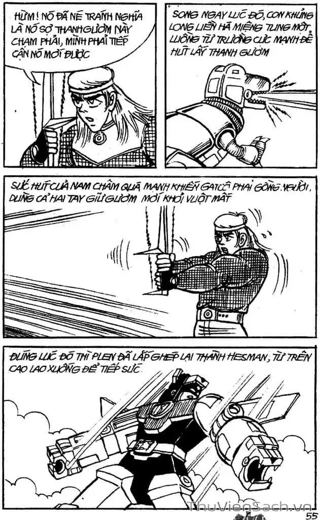 Truyện Tranh Dũng Sĩ Hesman trang 4