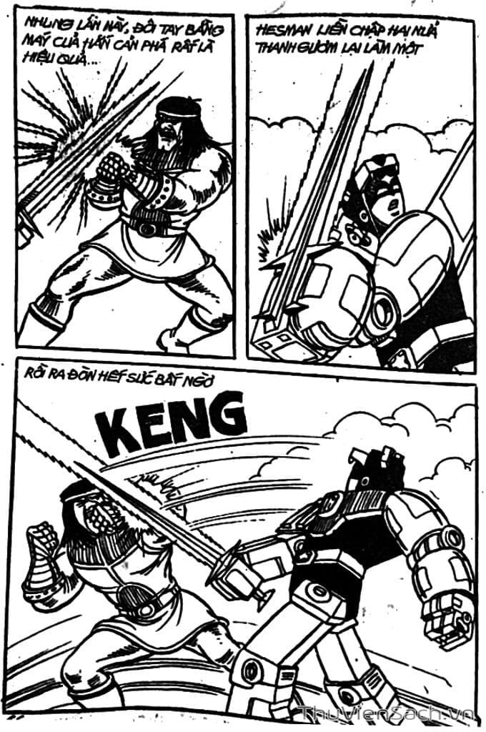 Truyện Tranh Dũng Sĩ Hesman trang 4