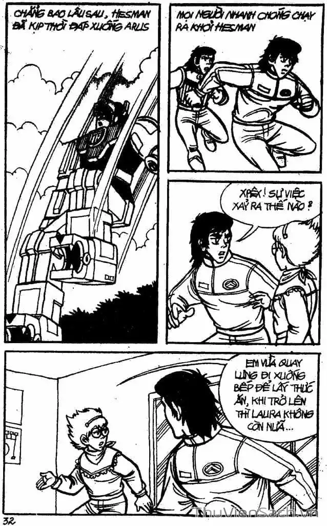 Truyện Tranh Dũng Sĩ Hesman trang 4