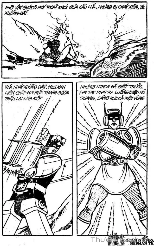 Truyện Tranh Dũng Sĩ Hesman trang 4