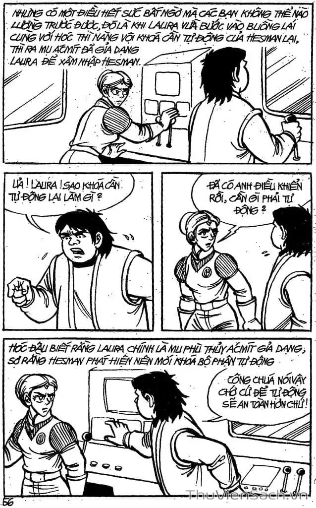 Truyện Tranh Dũng Sĩ Hesman trang 4