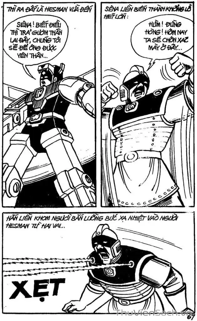 Truyện Tranh Dũng Sĩ Hesman trang 4