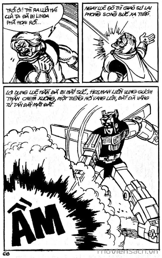 Truyện Tranh Dũng Sĩ Hesman trang 4