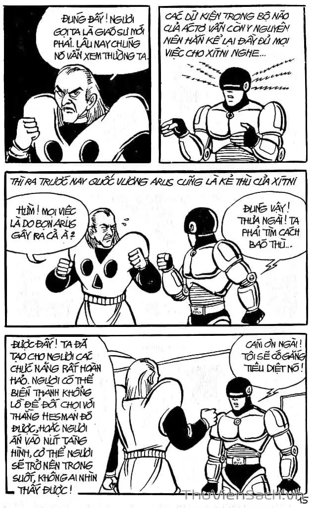 Truyện Tranh Dũng Sĩ Hesman trang 4