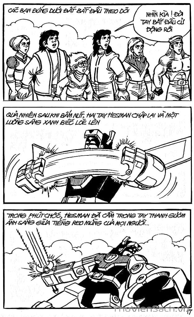 Truyện Tranh Dũng Sĩ Hesman trang 4