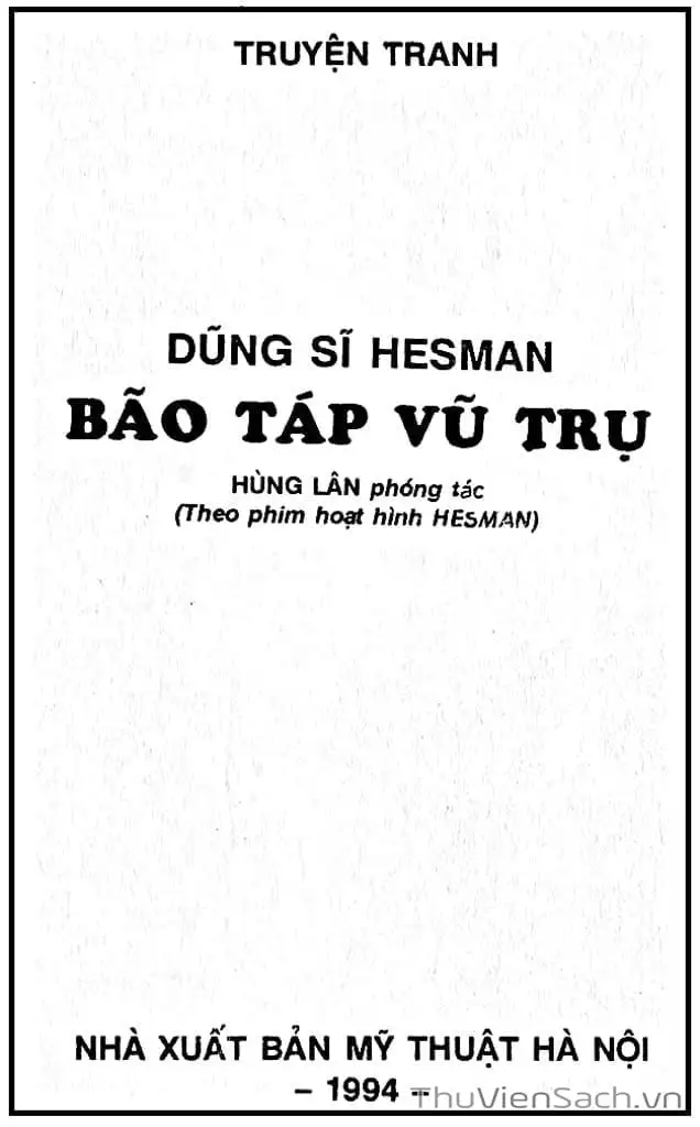 Truyện Tranh Dũng Sĩ Hesman trang 4