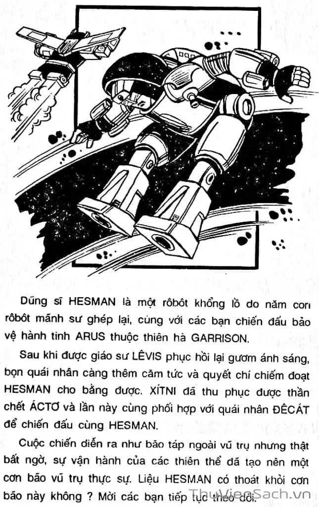 Truyện Tranh Dũng Sĩ Hesman trang 4