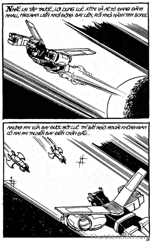 Truyện Tranh Dũng Sĩ Hesman trang 4