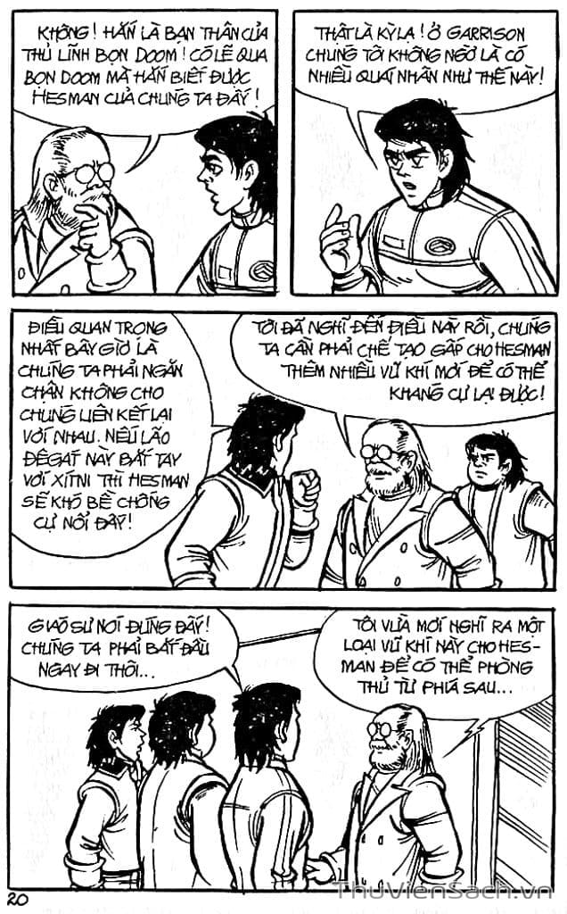 Truyện Tranh Dũng Sĩ Hesman trang 4