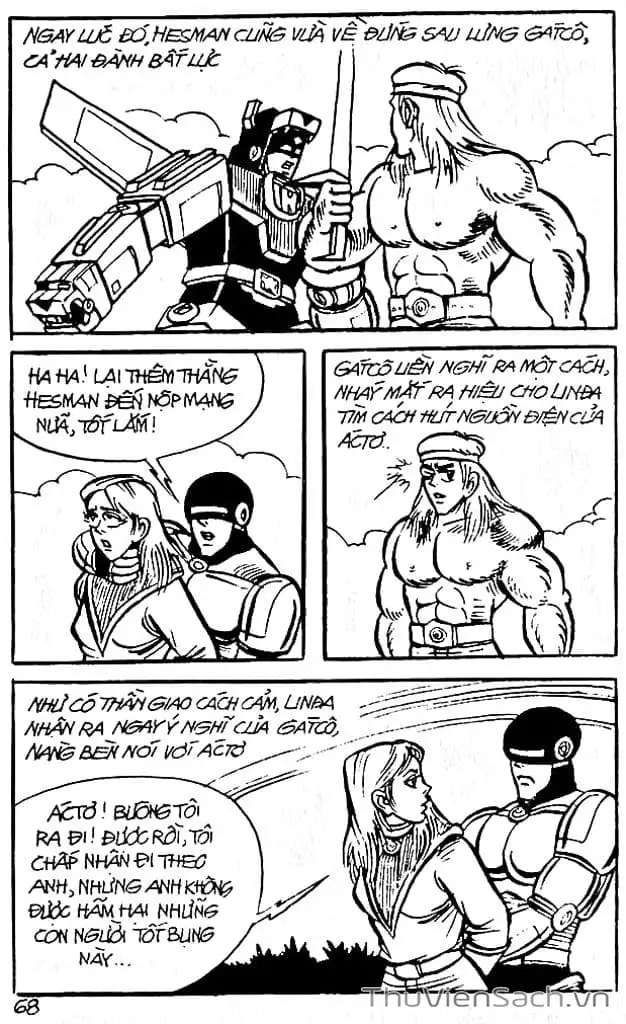Truyện Tranh Dũng Sĩ Hesman trang 4