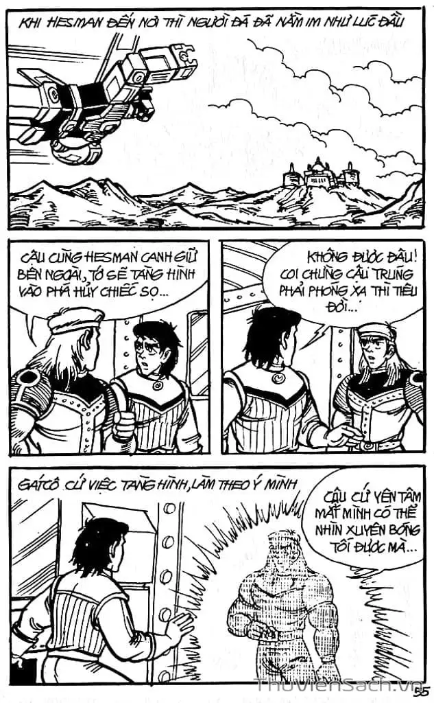 Truyện Tranh Dũng Sĩ Hesman trang 4