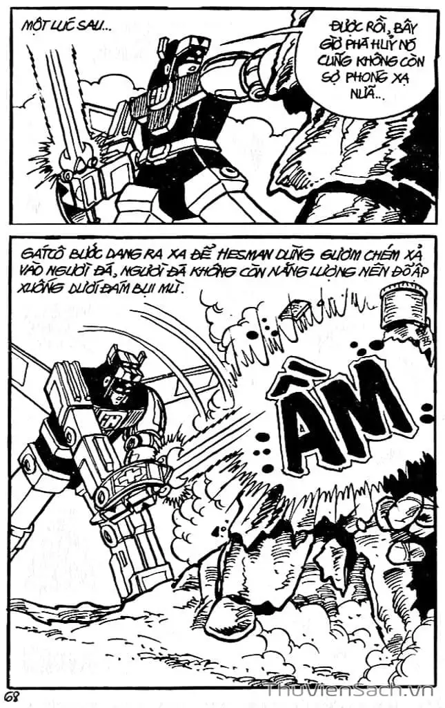 Truyện Tranh Dũng Sĩ Hesman trang 4