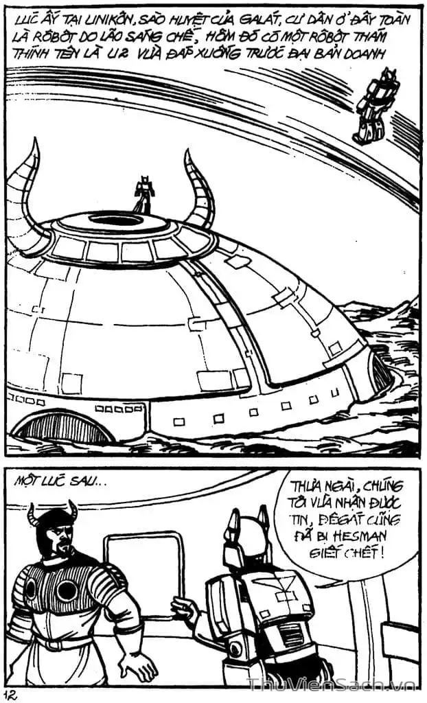 Truyện Tranh Dũng Sĩ Hesman trang 4