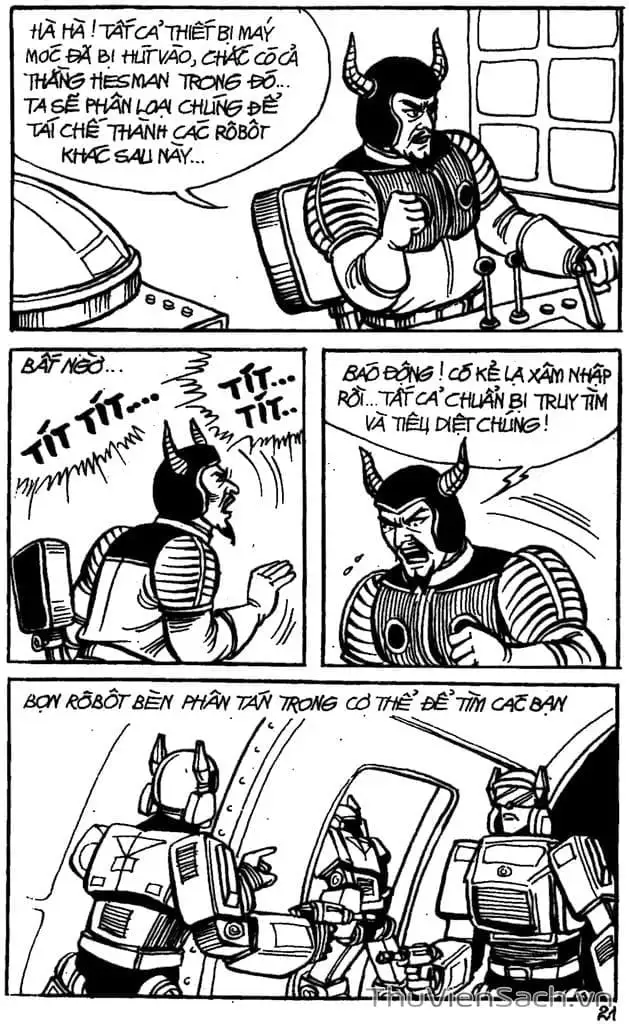 Truyện Tranh Dũng Sĩ Hesman trang 4