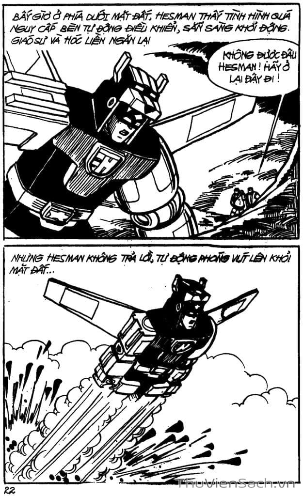 Truyện Tranh Dũng Sĩ Hesman trang 4