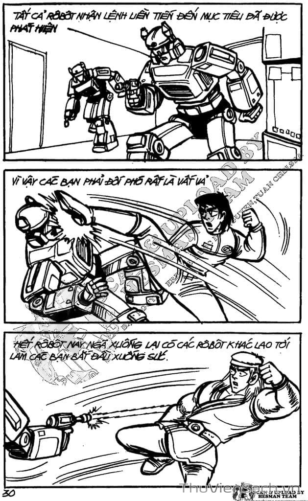Truyện Tranh Dũng Sĩ Hesman trang 4