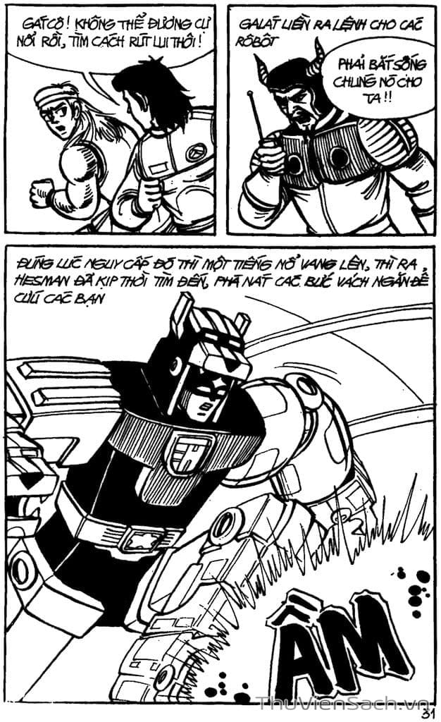 Truyện Tranh Dũng Sĩ Hesman trang 4