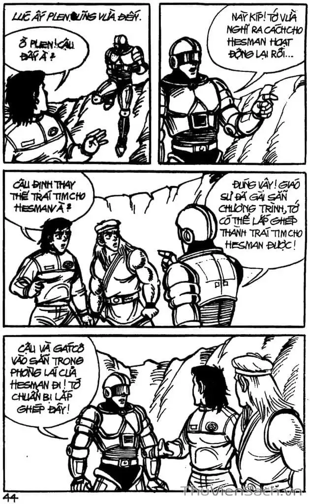 Truyện Tranh Dũng Sĩ Hesman trang 4