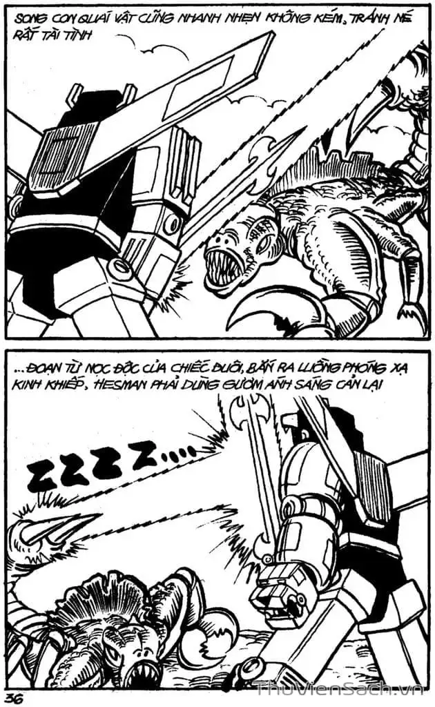 Truyện Tranh Dũng Sĩ Hesman trang 4