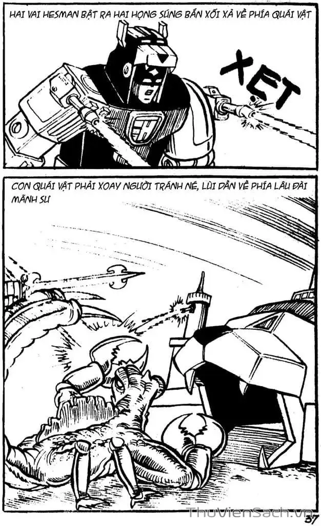 Truyện Tranh Dũng Sĩ Hesman trang 4