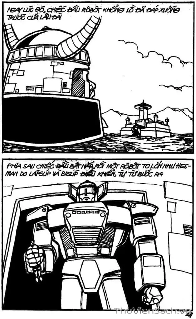 Truyện Tranh Dũng Sĩ Hesman trang 4