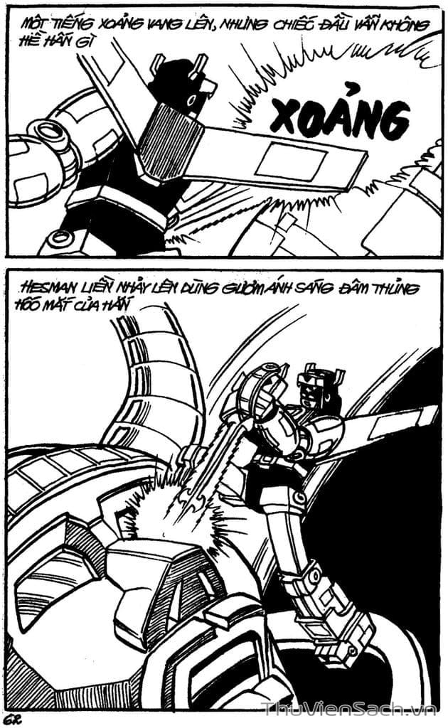 Truyện Tranh Dũng Sĩ Hesman trang 4