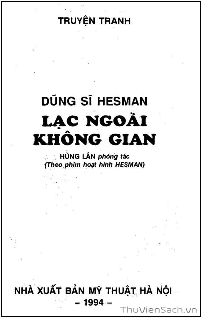 Truyện Tranh Dũng Sĩ Hesman trang 4