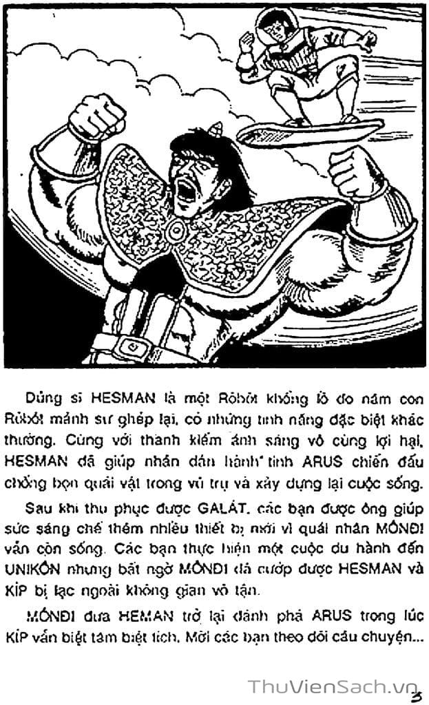 Truyện Tranh Dũng Sĩ Hesman trang 4