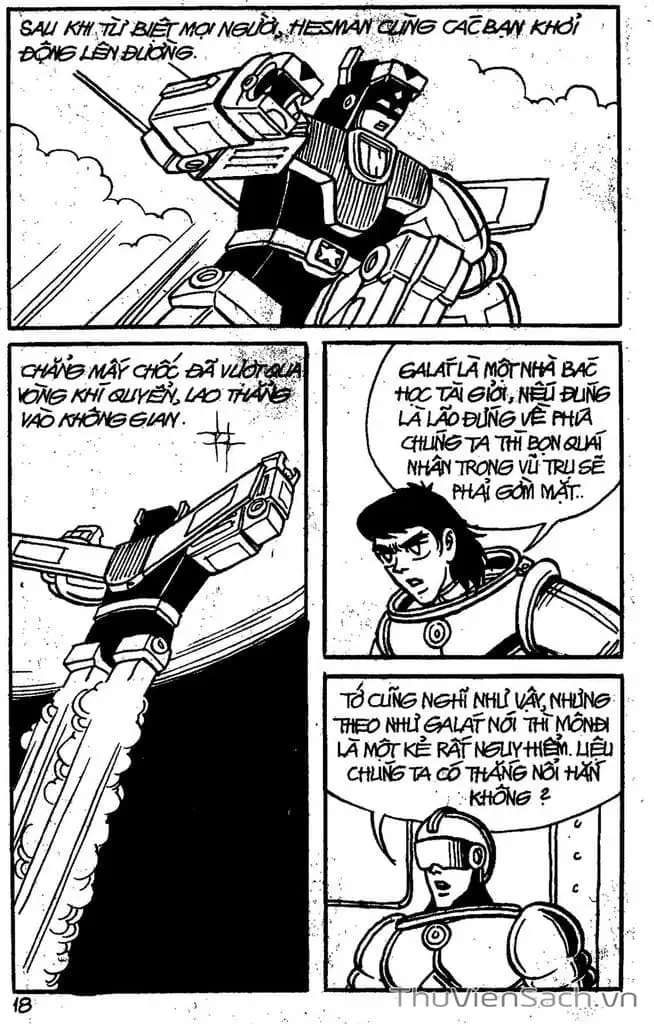 Truyện Tranh Dũng Sĩ Hesman trang 4