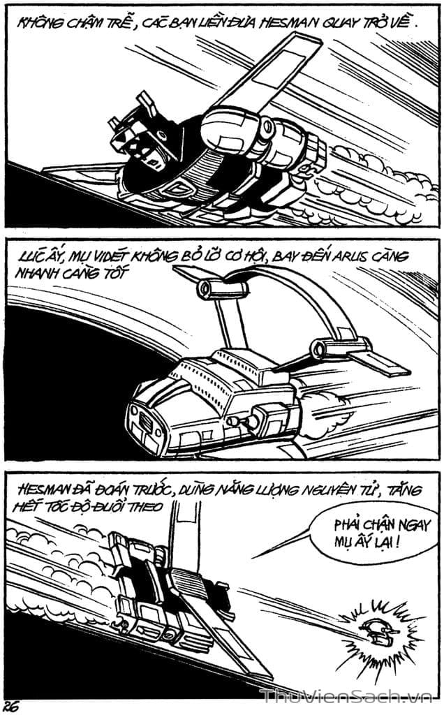 Truyện Tranh Dũng Sĩ Hesman trang 4