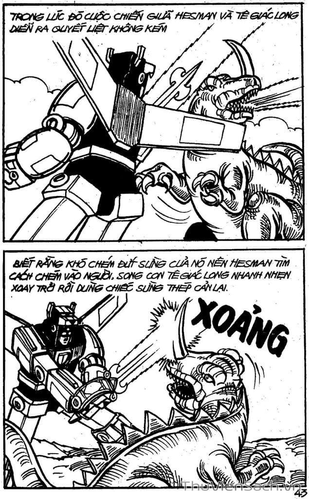 Truyện Tranh Dũng Sĩ Hesman trang 4