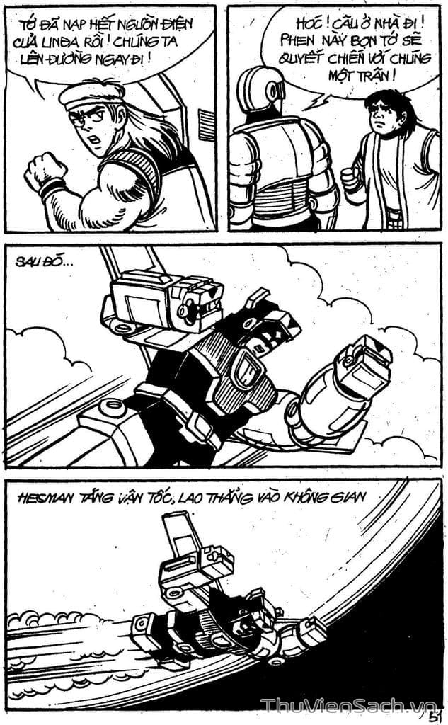 Truyện Tranh Dũng Sĩ Hesman trang 4