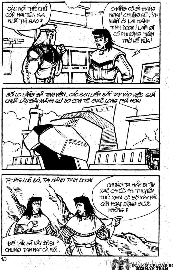 Truyện Tranh Dũng Sĩ Hesman trang 4