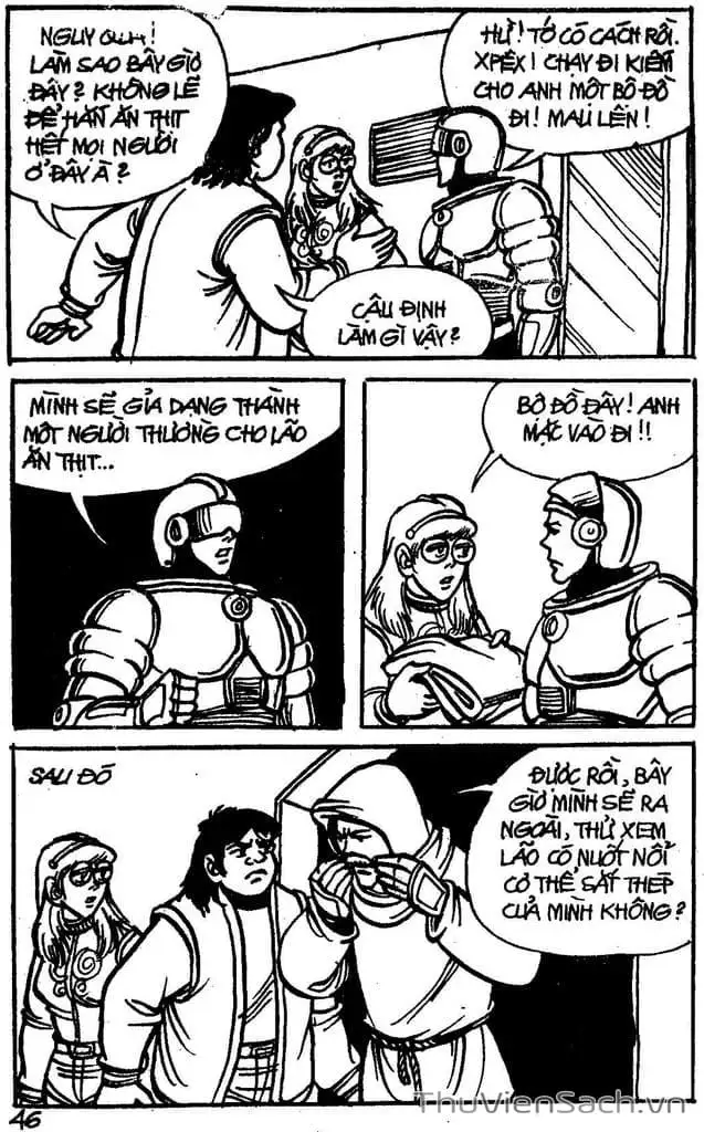 Truyện Tranh Dũng Sĩ Hesman trang 4