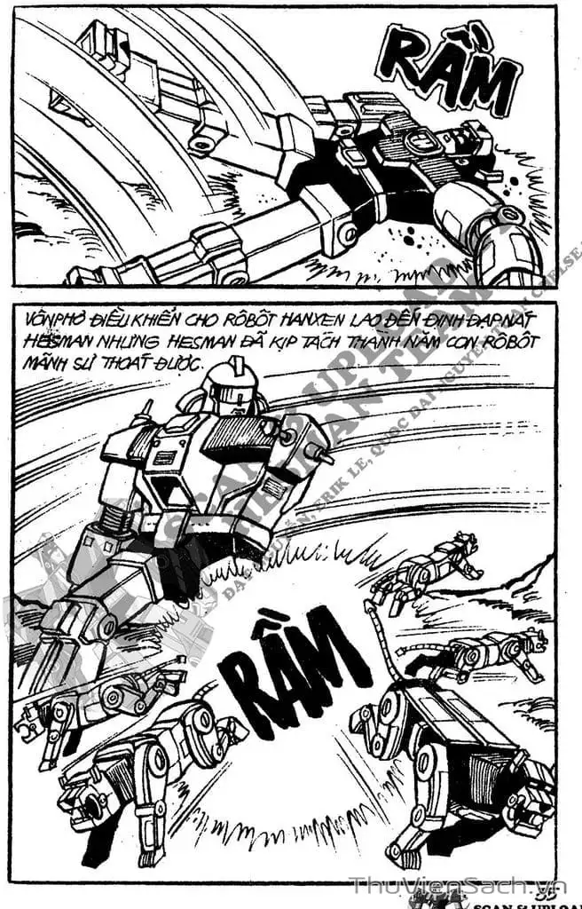 Truyện Tranh Dũng Sĩ Hesman trang 4